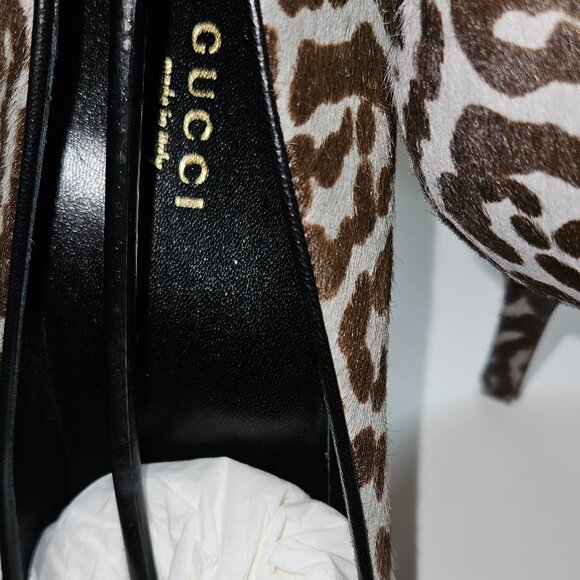 Gucci Pony Hair Pumps - Picture 5 of 8